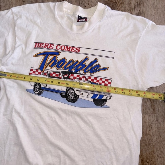 VTG 90’s Ford Mustang Racing Tee - Picture 7 of 7